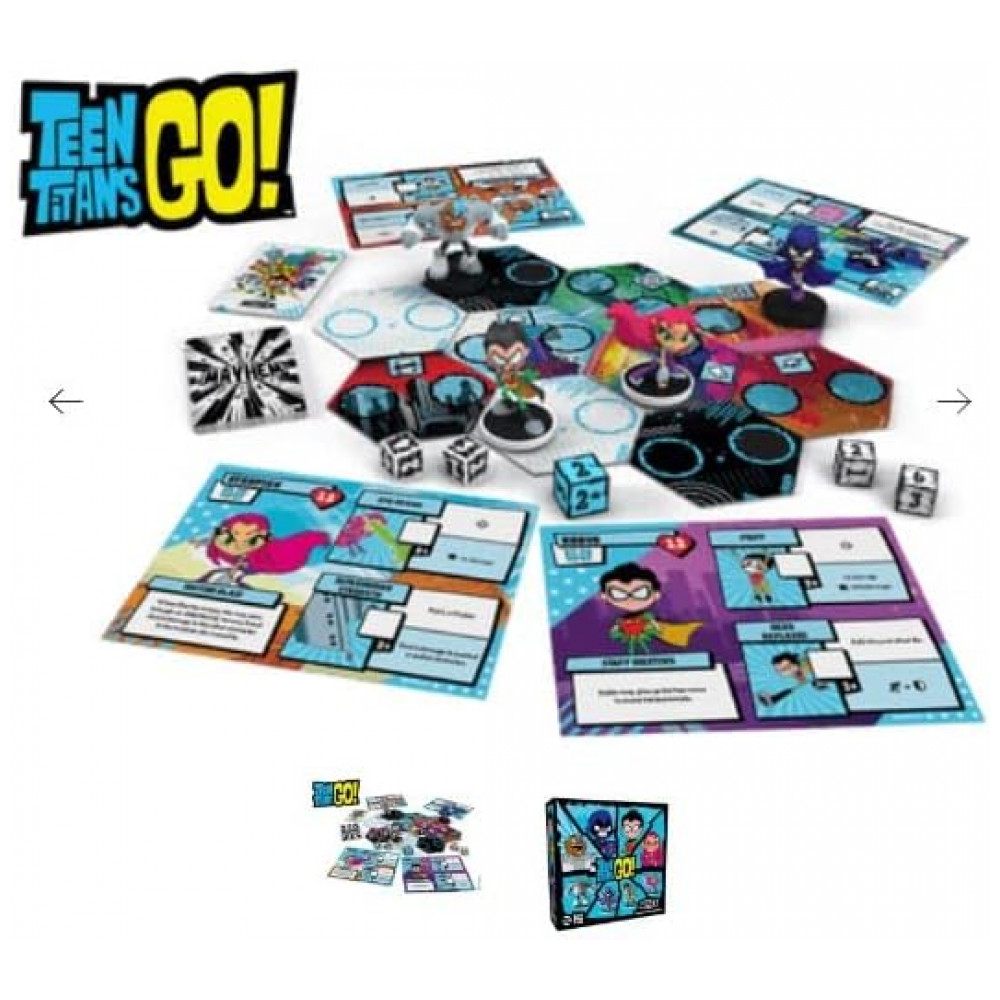 ECTQSJ6CCTDB0B_1-1.jpg - Jogo de Estratégia Jovens Titãs 2 a 4 Jogadores Para Maiores de 14 Anos CMON Azul