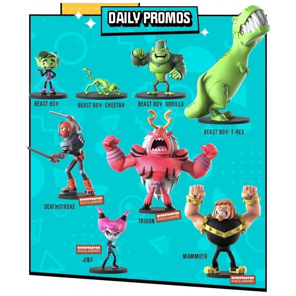 ECTQSJ6CCTDB0B_3-1.jpg - Jogo de Estratégia Jovens Titãs 2 a 4 Jogadores Para Maiores de 14 Anos CMON Azul