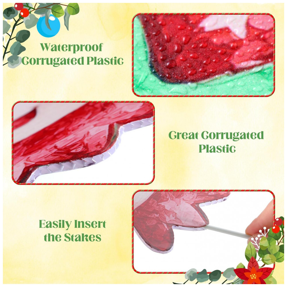 ECTQSSRZ8HKF0B_2-1.jpg - Enfeite de Árvore de Natal Elf SoulcHen - Conjunto com 4 Peças de Decoração Natalina Lindo Elf Verde Limão para Topo da Árvore de Natal,