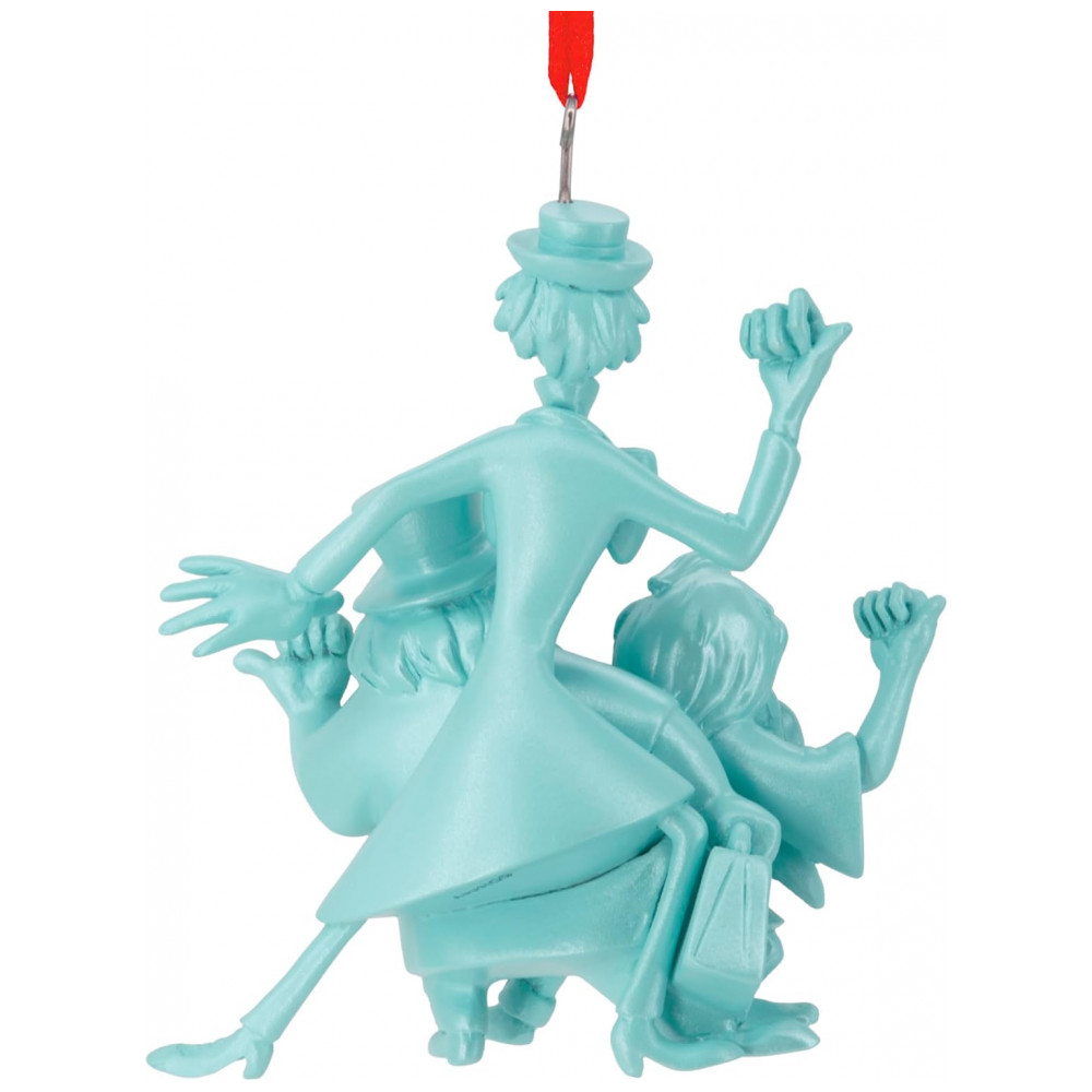 ECTQSV2B9TSC0B_1-1.jpg - Enfeite de Natal Hallmark Disney The Haunted Mansion Hitchhiking Ghosts em Resina Multicolorido, 7,6 x 8,3 x 5 cm