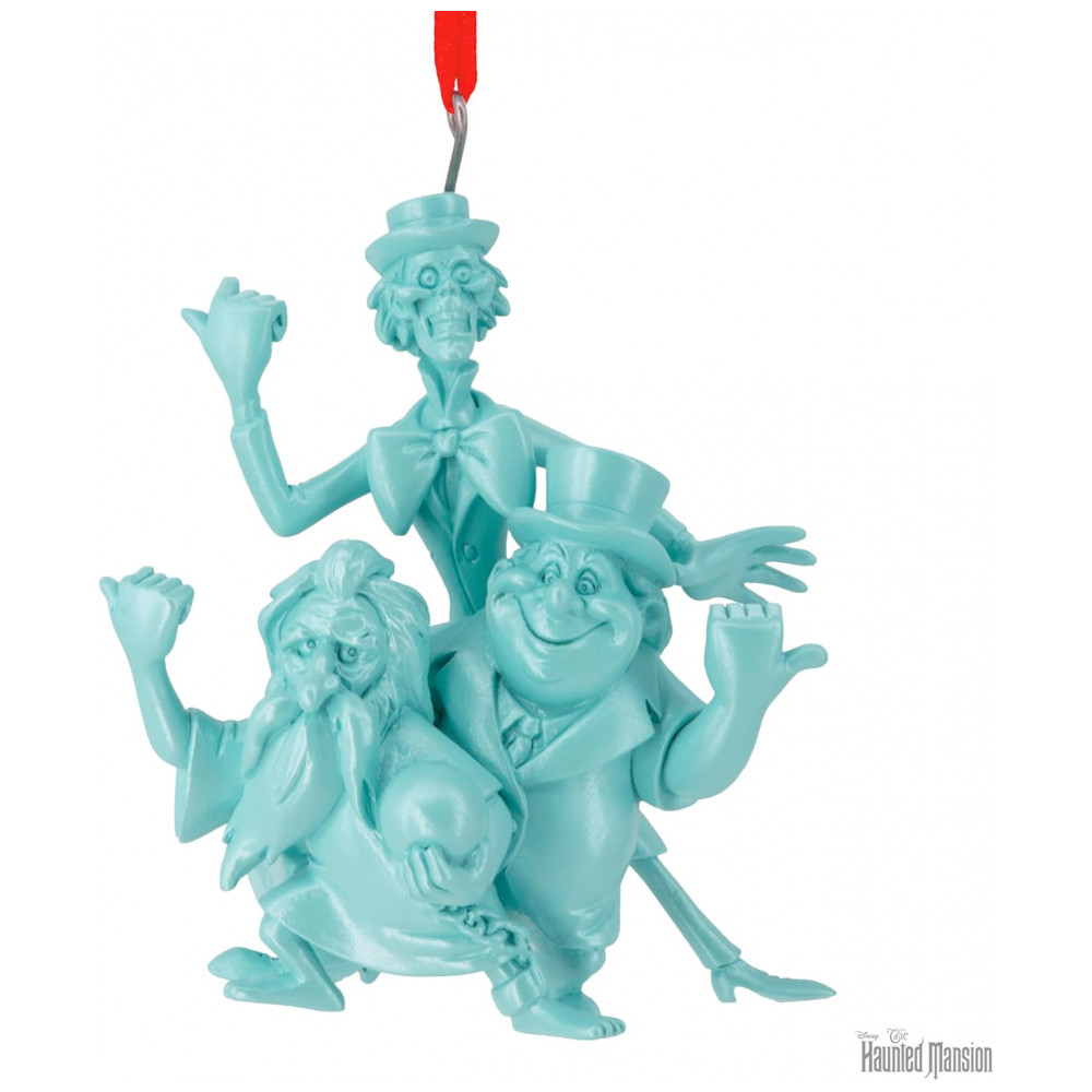 ECTQSV2B9TSC0B_5-1.jpg - Enfeite de Natal Hallmark Disney The Haunted Mansion Hitchhiking Ghosts em Resina Multicolorido, 7,6 x 8,3 x 5 cm