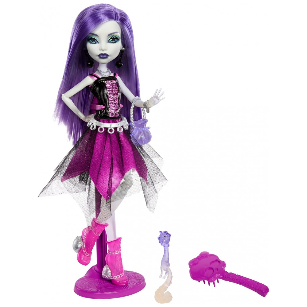 ECTQT1GGFQCC0B_0-1.jpg - Boneca Monster High Spectra Vondergeist  Reprodução Personalizada (Repro Customized) – Colecionável Articulada