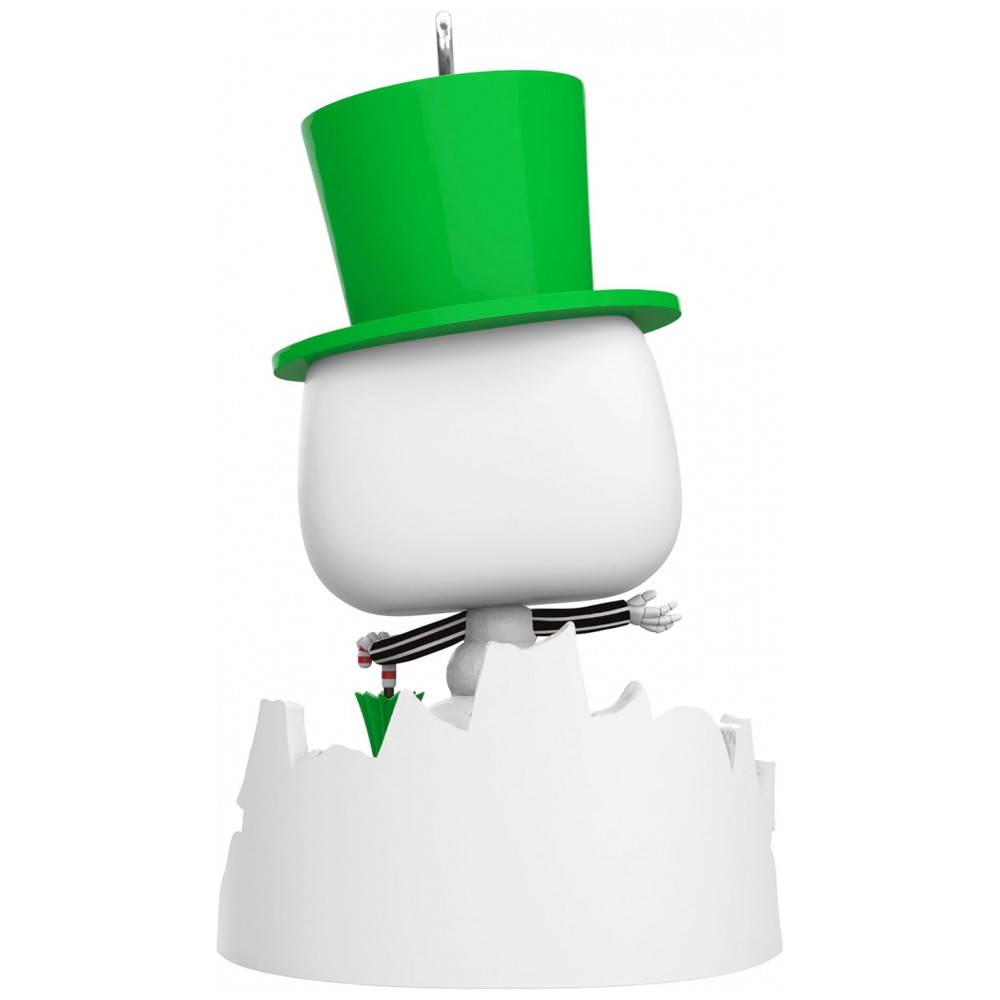 ECTQT413H9XC0B_1-1.jpg - Enfeite de Natal Hallmark Keepsake Disney Tim Burton Jack Skellington Boneco de Neve Funko POP!, Plástico, 5x7,5x3,5cm
