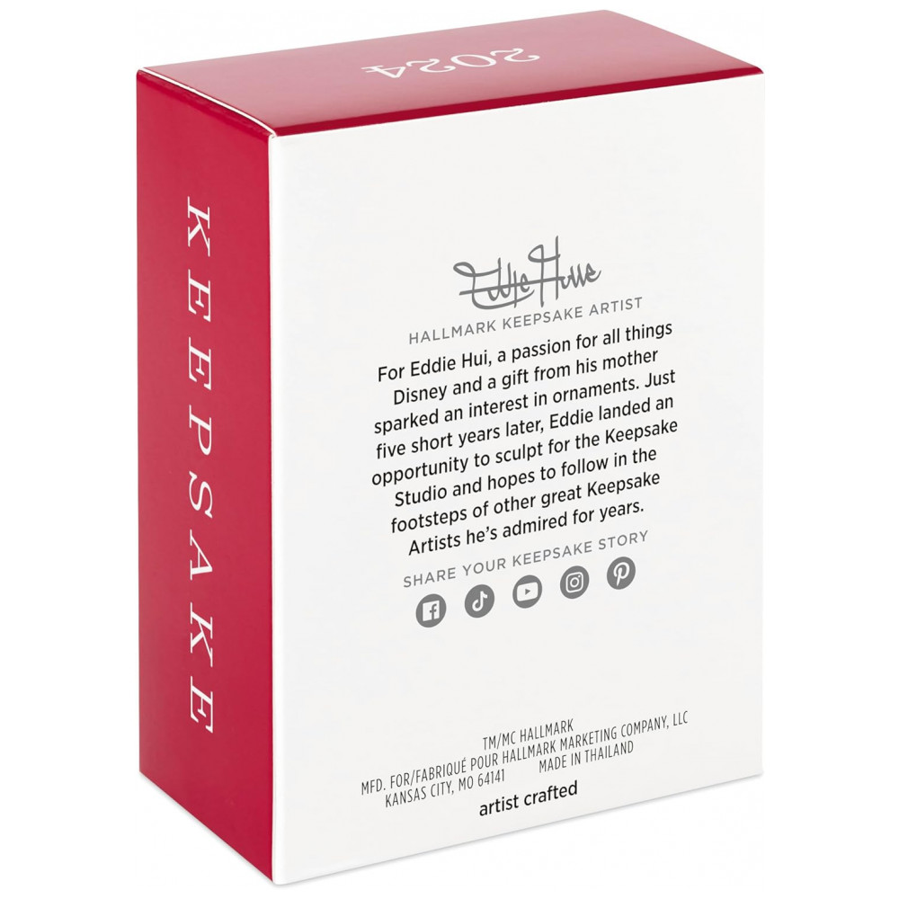 ECTQT413H9XC0B_3-1.jpg - Enfeite de Natal Hallmark Keepsake Disney Tim Burton Jack Skellington Boneco de Neve Funko POP!, Plástico, 5x7,5x3,5cm