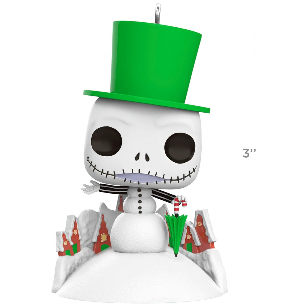 ECTQT413H9XC0B_4-1.jpg - Enfeite de Natal Hallmark Keepsake Disney Tim Burton Jack Skellington Boneco de Neve Funko POP!, Plástico, 5x7,5x3,5cm