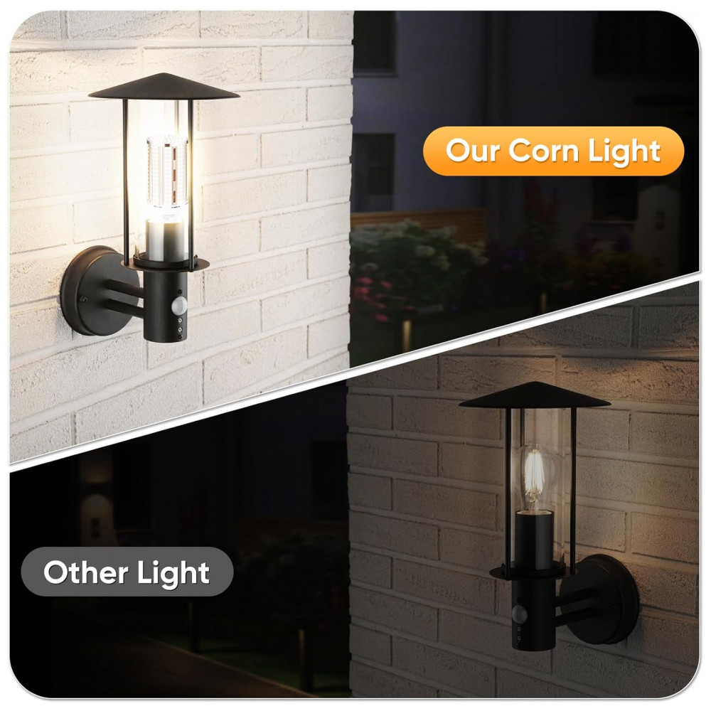 ECTQT73GWC9D0B_4-1.jpg - Lâmpada de LED em Formato de Milho 2 Pack 120W - Branco Quente 3000K 1200W Equivalente - Base E26/E39 Mogul Grande - 15.800LMXYCN