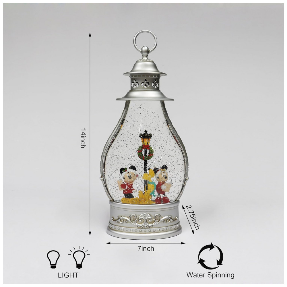ECTQTCCZ66JC0B_4-1.jpg - Lanterna Natalina Disney Water Spinning LED Moments in Time, com Mickey, Minnie e Pluto, 35,5 cm