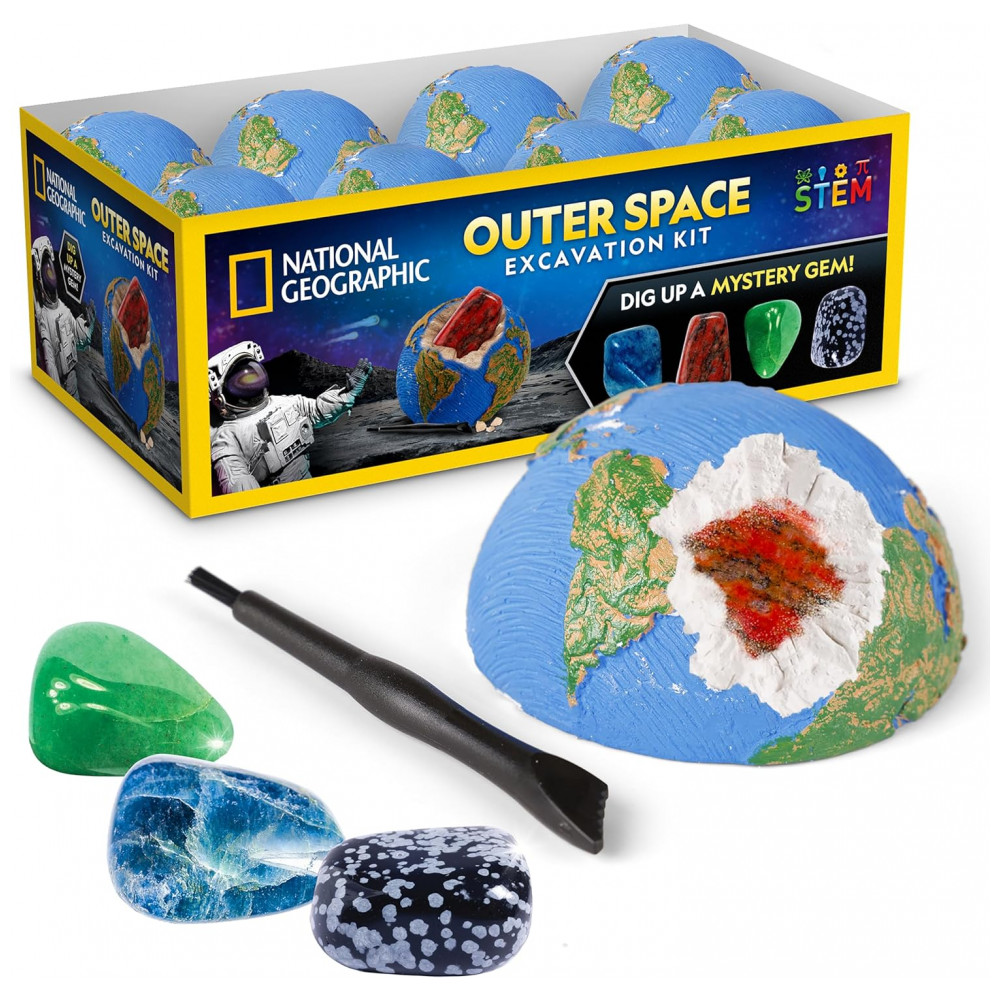 ECTQTD2VSHPF0B_0-1.jpg - Conjunto de 24 Tijolos de Escavação Espaciais com Cristais Reais, Kit Educativo STEM para Crianças, Ferramentas Inclusas, Atividade de Sala de Aula e Festa National Geographic