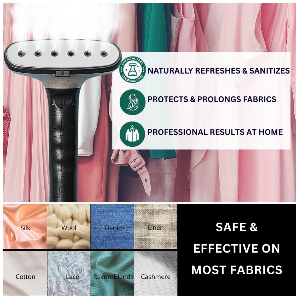 ECTQTJN65PN90B_7-1.jpg - SALAV Vaporizador de Roupas Comercial de Tamanho Grande - Modelo Pesado Com Pedais e Reservatório de Água Extra Grande de 3L (1015 oz) 1800 watts