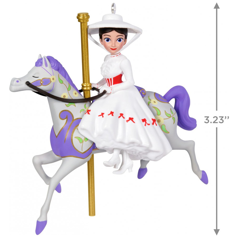 ECTQTTDXF9XC0B_4-1.jpg - Enfeite de Natal Hallmark Keepsake, Disney Mary Poppins 60º Aniversário - Um Carrossel Quase Perfeito