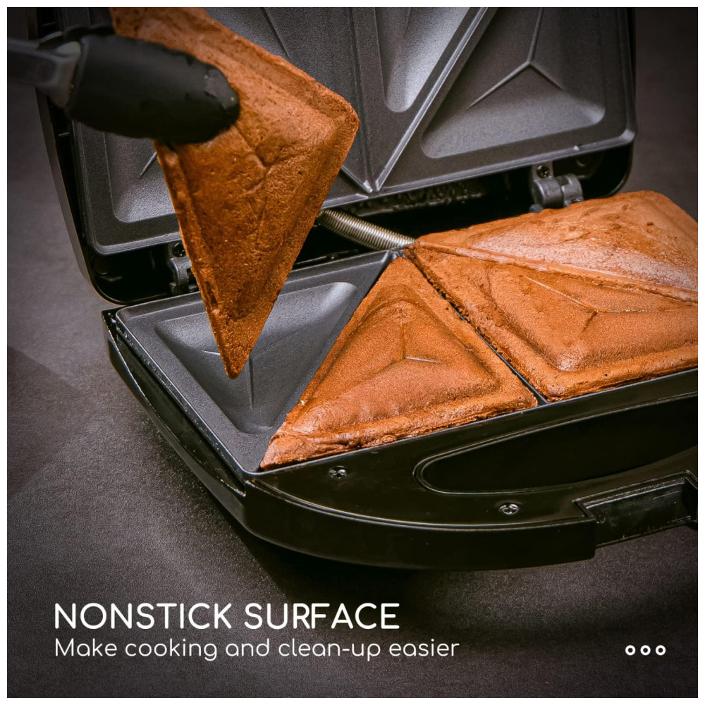 ECTQTTSC6LMB0B_1-1.jpg - Aigostar 2 em 1 Sanduicheira e Grill Panini com Placas Antiaderentes, Grill Elétrico de Aquecimento Duplo para Sanduíches, Tostadeira de Café da Manhã