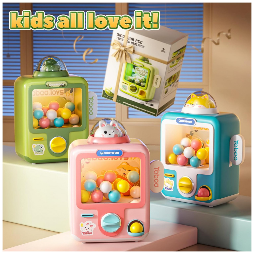 ECTQTXCR7XPD0B_5-1.jpg - Máquina de Garra para pegar Dinossauro Verde Skirfy – Mini Arcade Infantil Dinossauro com Luzes Som e Ação de Garra