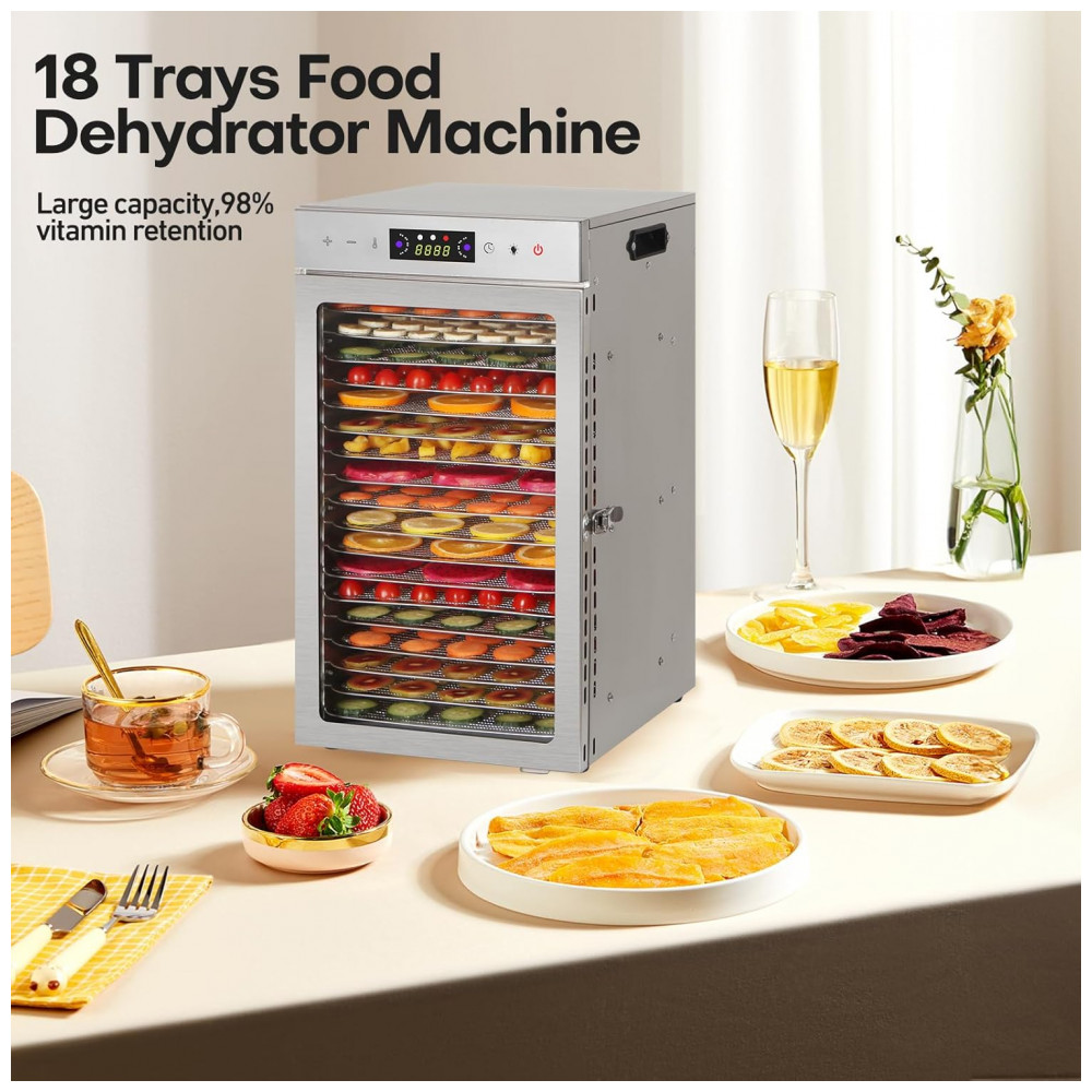 ECTQTZ7CQXQD0B_1-1.jpg - Desidratador de Alimentos Panana, Desidratadores para Carne Seca, Desidratador de Aço Inoxidável para Frutas, Vegetais, Ervas, Cogumelos, Petiscos par