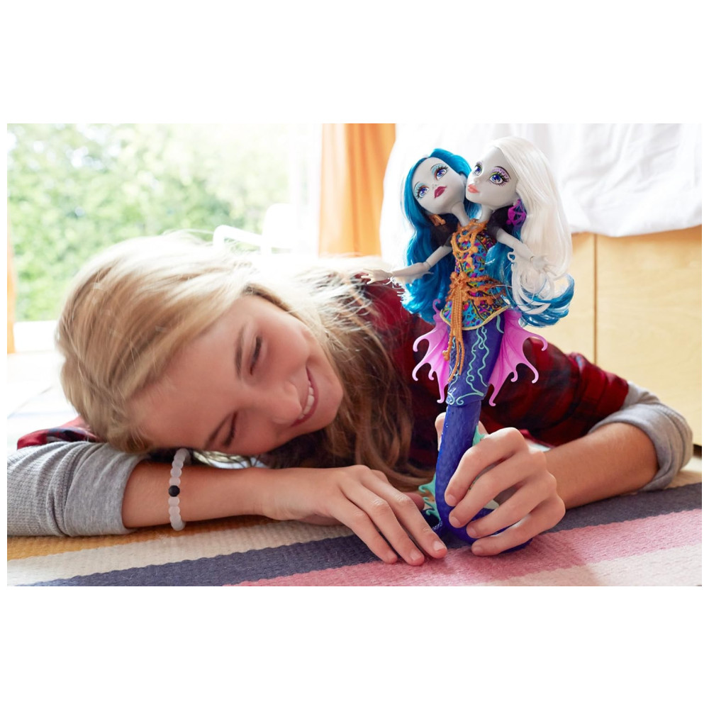 ECTQUR6RCC510B_3-1.jpg - Monster High Bonecas Reef Peri Pearl as Filhas de Hidra para Crianças a partir de 6 anos MATTEL DHB47 Azul