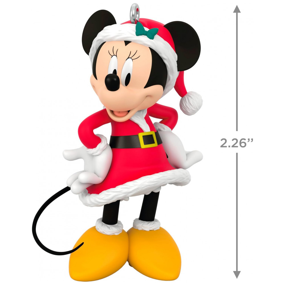 ECTQVH7YH9XC0B_4-1.jpg - Enfeite de Natal Hallmark Keepsake Disney Very Merry Minnie, Plástico 3,9x5,7x2,7 cm