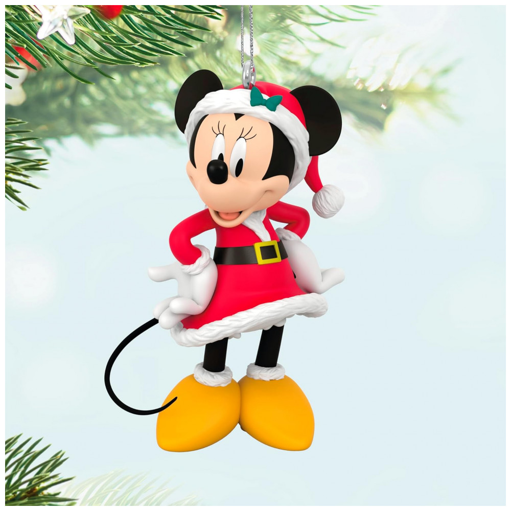 ECTQVH7YH9XC0B_5-1.jpg - Enfeite de Natal Hallmark Keepsake Disney Very Merry Minnie, Plástico 3,9x5,7x2,7 cm