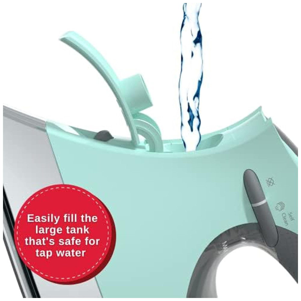 ECTQVHSK67C80B_3-3.jpg - Ferro de Passar a Vapor, com Desligamento Automático, 1750W, 110v, SINGER SteamCraft, Verde