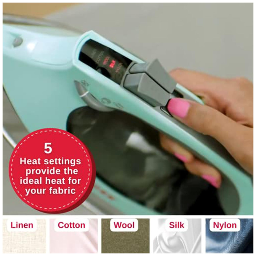 ECTQVHSK67C80B_6-1.jpg - Ferro de Passar a Vapor, com Desligamento Automático, 1750W, 110v, SINGER SteamCraft, Verde