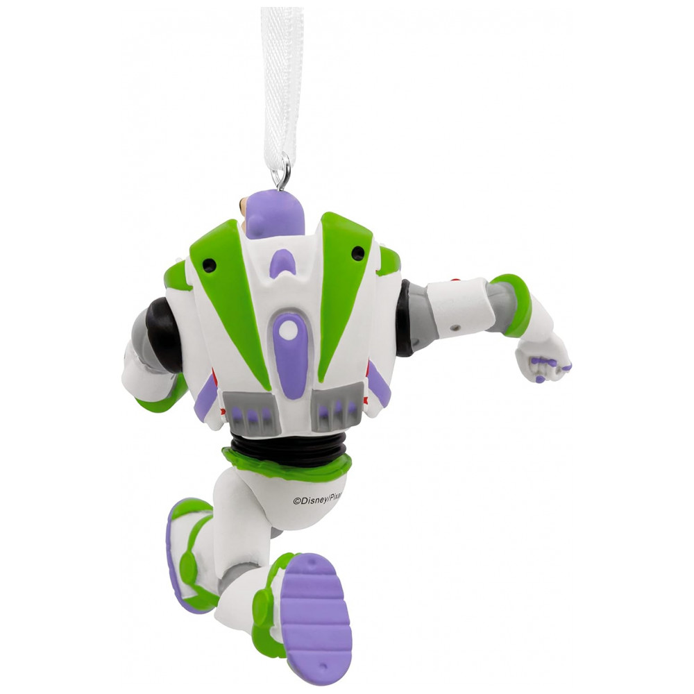 ECTQVJVSQKR90B_1-1.jpg - Enfeite de Natal Hallmark Keepsake Disney/Pixar Toy Story Buzz Lightyear, Resina 6,35x7,62x6,99 cm
