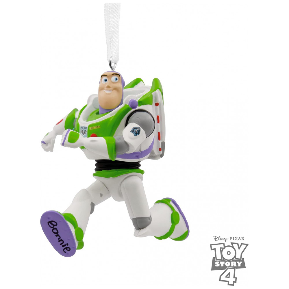 ECTQVJVSQKR90B_5-1.jpg - Enfeite de Natal Hallmark Keepsake Disney/Pixar Toy Story Buzz Lightyear, Resina 6,35x7,62x6,99 cm