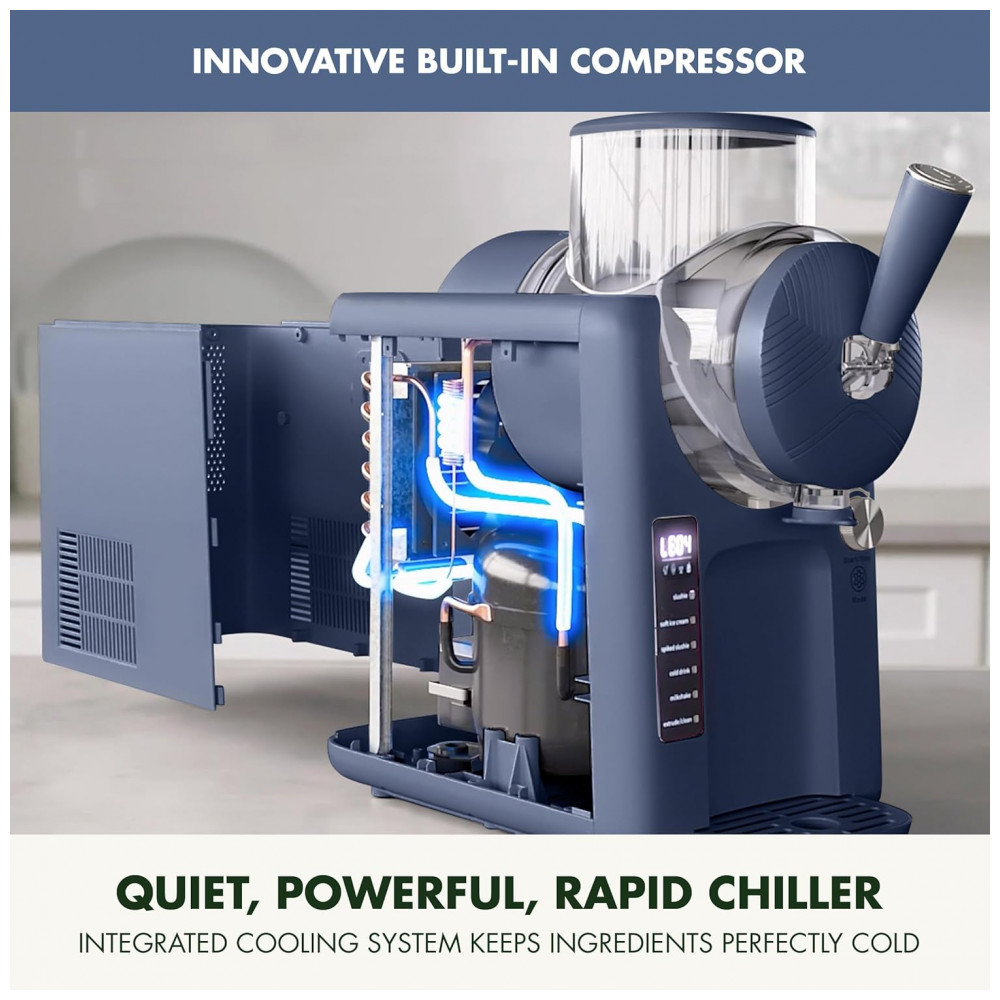 Máquina de Sorvete e Bebidas Congeladas GreenPan Frost, Soft Serve, Frozen Yogurt, Smoothies, Milkshakes, Coquetéis, Sem Necessidade de Congelador, - Imagem 7