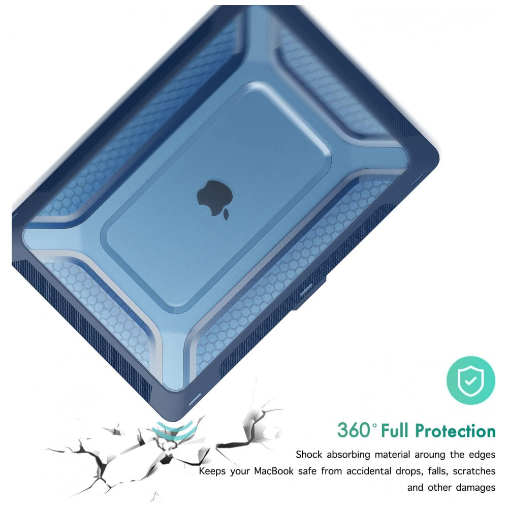 ECTQVS2PCL2B0B_2-1.jpg - Capa Rígida Antichoque Azul-Marinho para MacBook Pro 16″ (2019-2021, Modelo A2141 com Touch ID) – Mektron