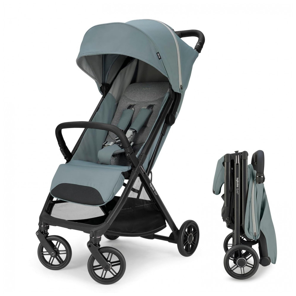 ECTQVXHRZQTD0B_0-1.jpg - Carrinho de Bebê Inglesina Quid³ Cinza Galaxy - Ultraleve 63 kg Dobrável com Uma Mão Compatível com Bebê Conforto Capota UPF 50+