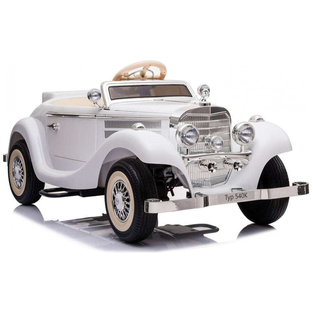 ECTQVZ4RFSRF0B_0-1.jpg - Carrinho Elétrico Infantil Mercedes Benz Licenciado 24V, 2 Lugares, 4WD, Controle Remoto, Modo Pai e Filho, Luzes LED, Bluetooth, Branco