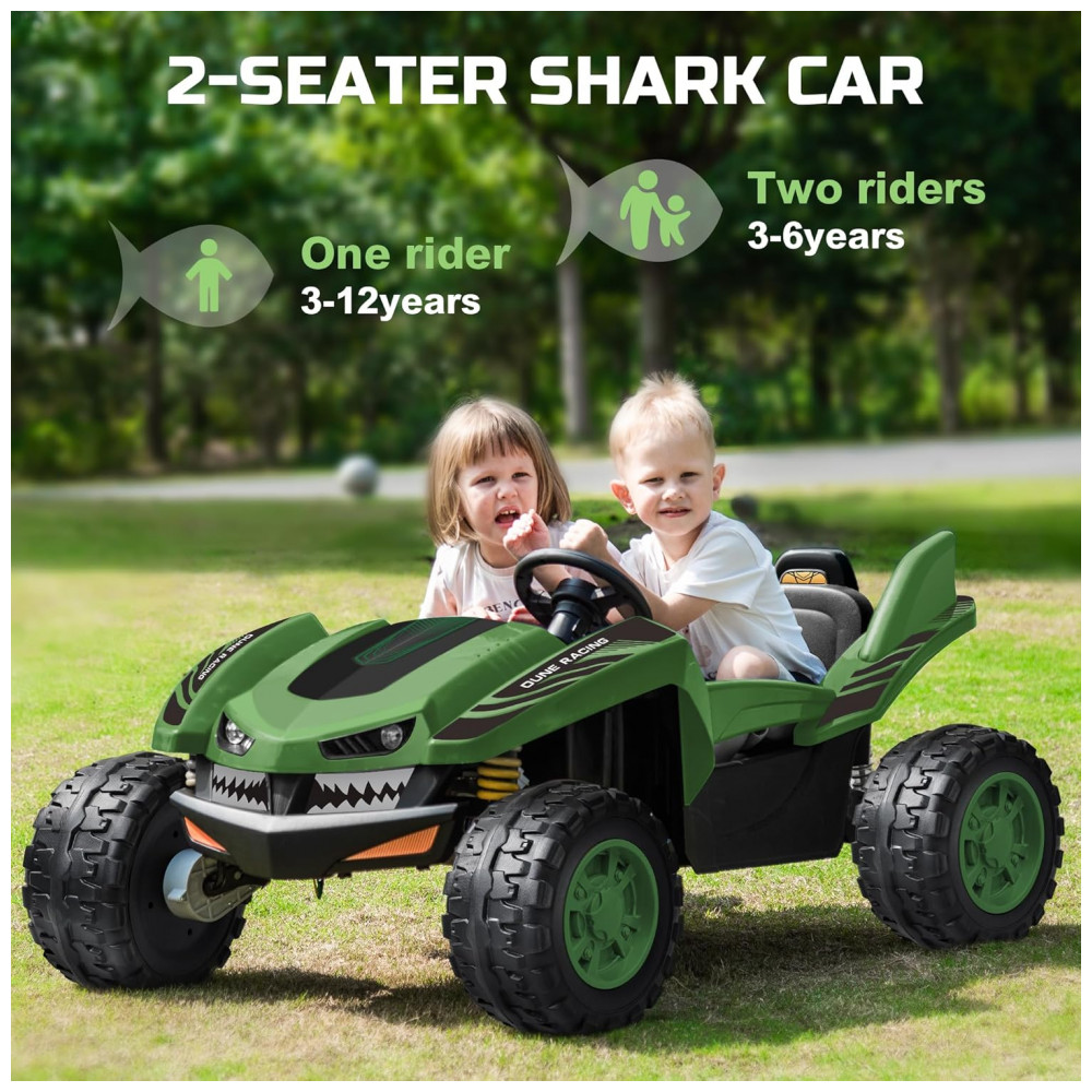 ECTQW155PL7F0B_1-1.jpg - Carro Elétrico Infantil ANPABO Verde 24V 2 Lugares 4 Motores 200W Off-Road UTV Pneus EVA Suspensão Controle Bluetooth 5.1km/h