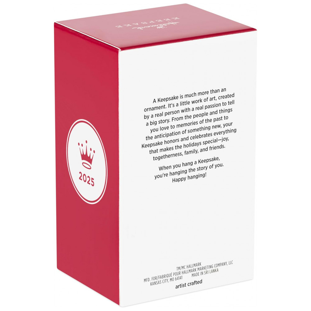 ECTQW6VBB3RD0B_7-1.jpg - Enfeite de Natal Hallmark Keepsake Natal 2025 Disney A Pequena Sereia Amizade Fin-Tástica, Decoração Encantadora para Fãs