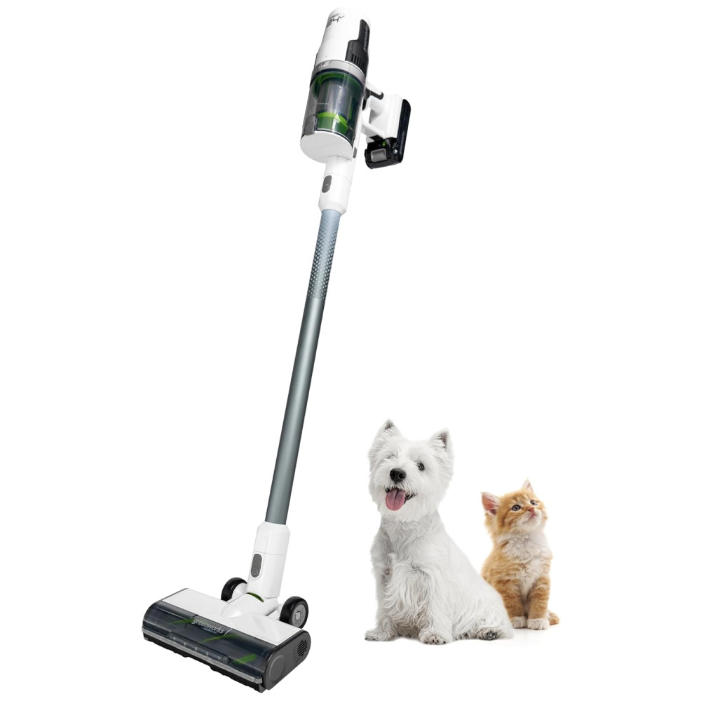 ECTQW78KBTK90B_0-1.jpg - Aspirador de Pó Multifuncional sem Fio com Acessórios 110V 500W Greenworks Branco