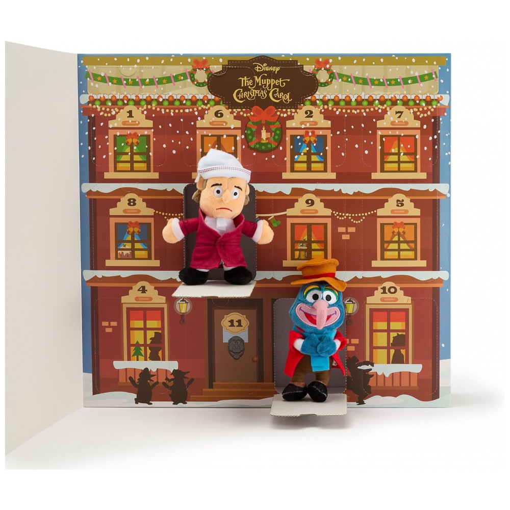 ECTQW98CG3SF0B_2-1.jpg - Calendário de Advento Disney Store The Muppet Christmas Carol 2025, 12 Dias com Mini Pelúcias dos Personagens Clássicos