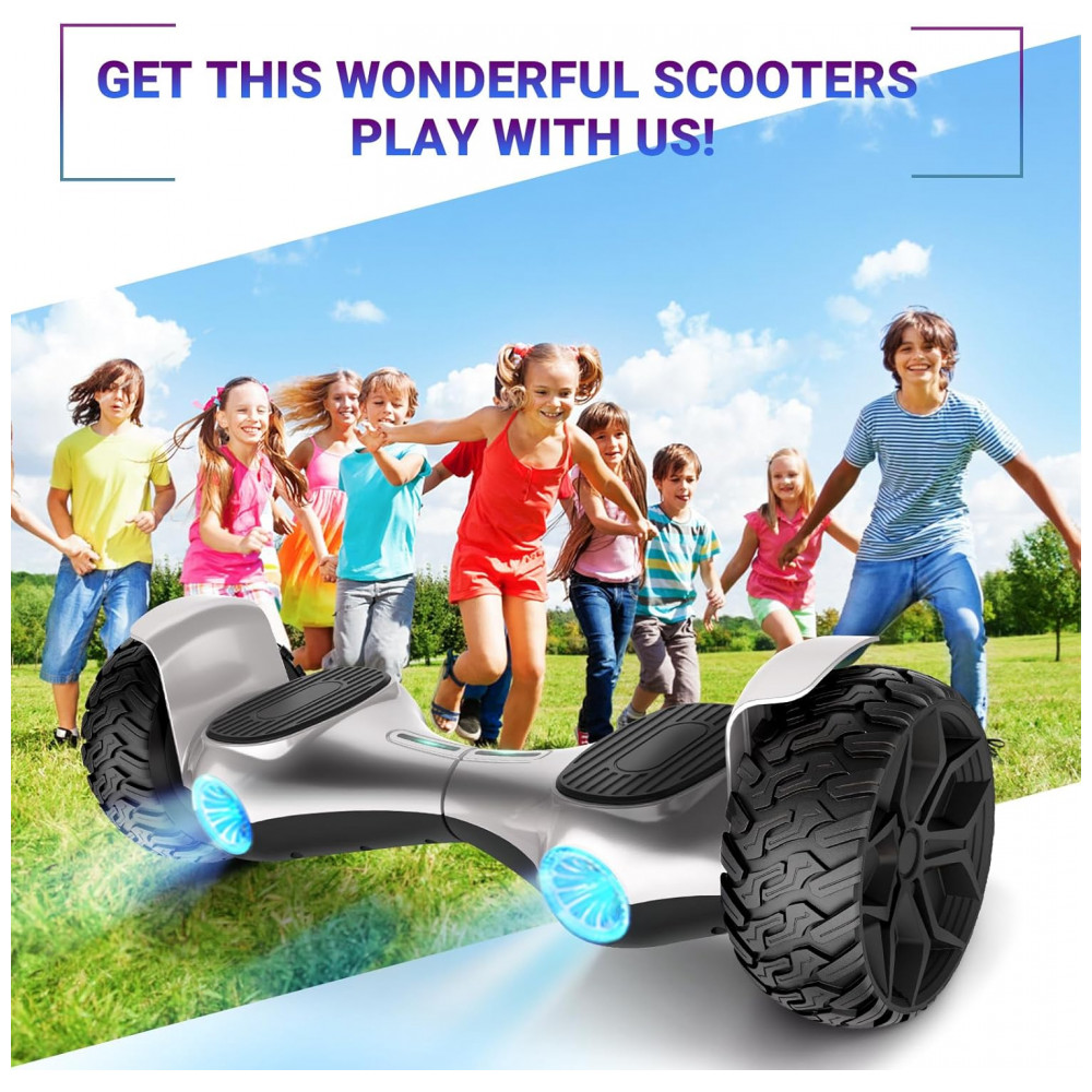 ECTQWD7QXMRF0B_5-1.jpg - Hoverboard SISIGAD H11 Spray Oil B01 para Crianças de 6 a 12 Anos com Bluetooth LED e Rodas Coloridas de 6,5 Polegadas