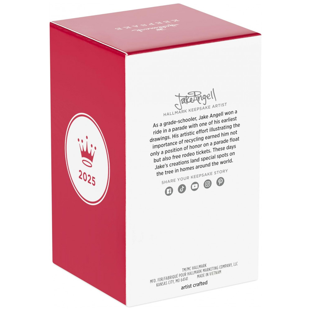 ECTQX1CQQGPD0B_7-1.jpg - Enfeite Natalino Hallmark Keepsake 2025 National Lampoon’s Christmas Vacation The Cousin, Plástico, 6,4 x 11,4 x 5,7 cm