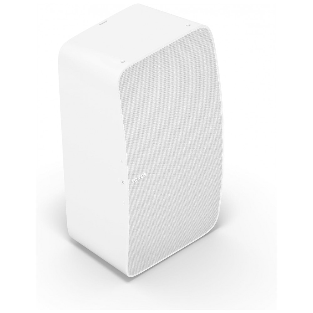 ECTQX8X4H6780B_3-1.jpg - Sonos Five Alto-Falante Wireless de Alta Fidelidade com Som Estéreo, Entrada Auxiliar, Trueplay, Wi-Fi, Ethernet, Acabamento Fosco – Branco