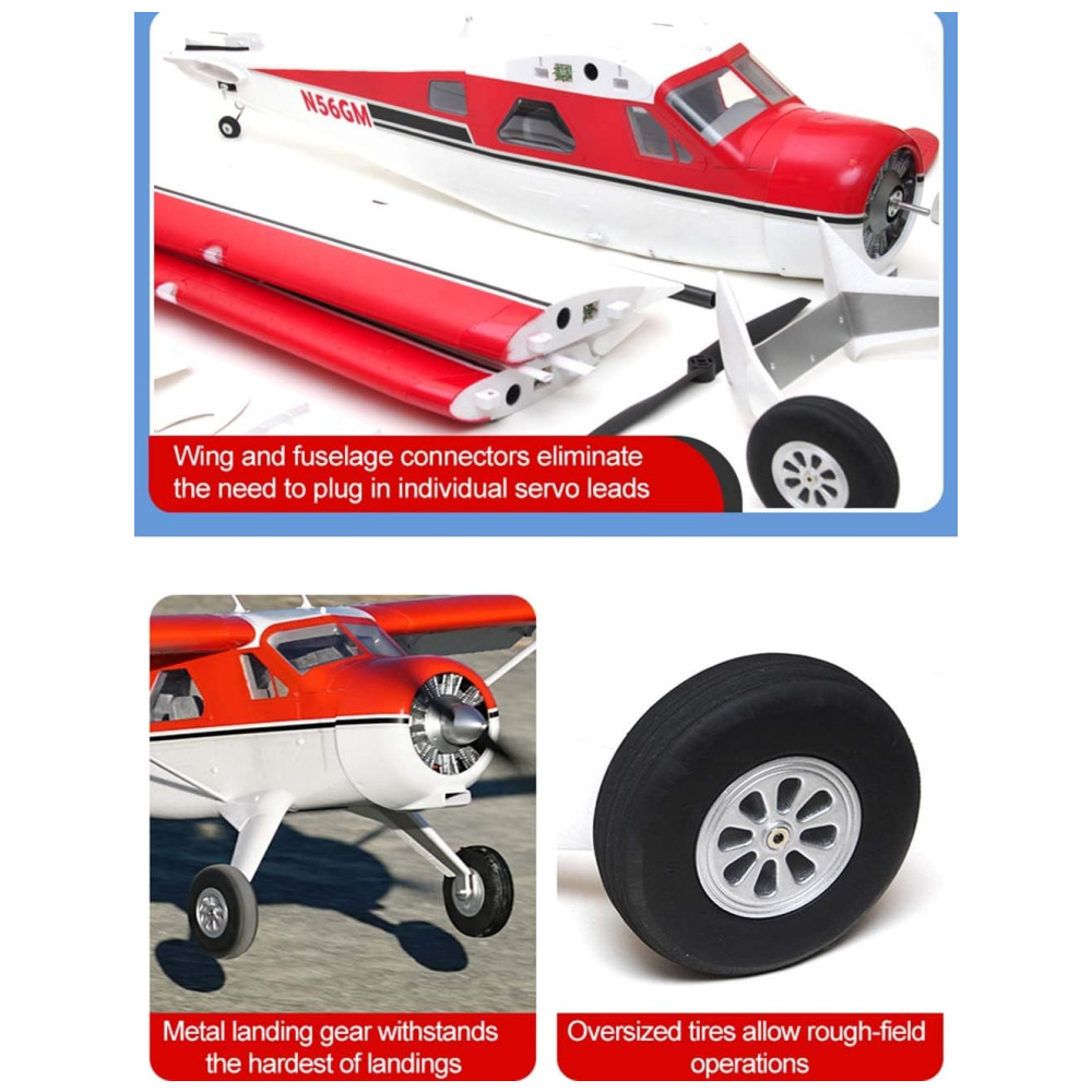 ECTQX97KJ4R90B_4-1.jpg - Avião de Controle Remoto 2.4G Design Idade Recomendada 14 FMS Verde