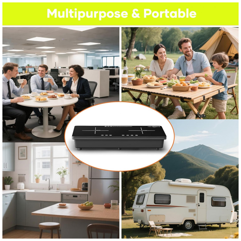 ECTQXPY5MMNF0B_3-1.jpg - Cooktop de Indução Duplo Portátil 1800W, Com Toque Sensível, 9 Níveis de Potência, Controle Independente, Timer de 99 Minutos, VoltCuisine