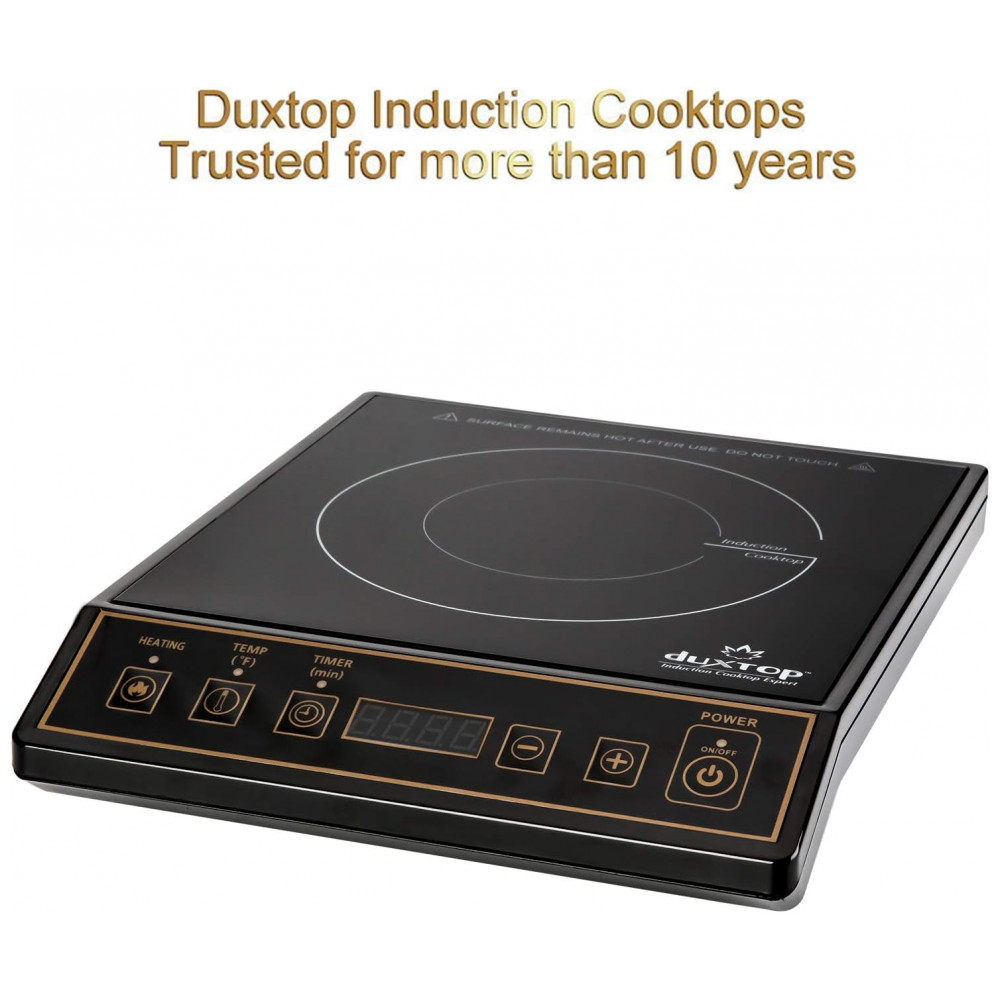 ECTQXS338FJ70B_1-1.jpg - Duxtop 1800W Cooktop de Indução Portátil, Queimador de Bancada, Cor Ouro 9120MCBTM20B