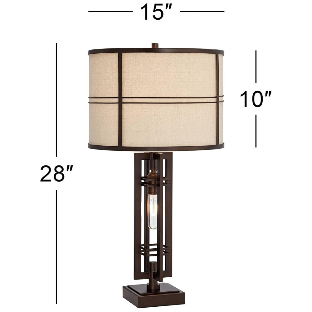ECTQXTLXYS670B_3-1.jpg - Luminária de Mesa Vintage em Metal FRANKLIN IRON WORKS 32V47 Dourado