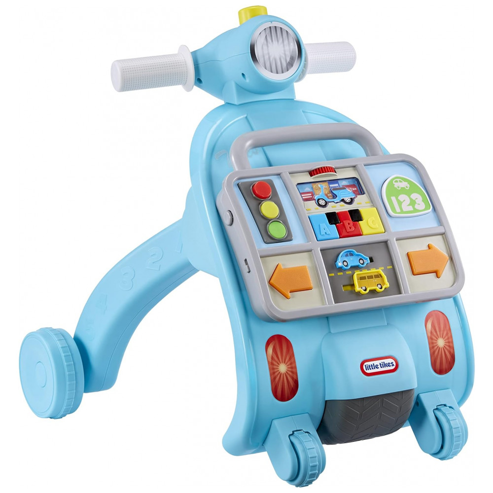 ECTQXVR4Y9N90B_0-1.jpg - Andador Interativo com Luzes e Sons para Crianças a Partir de 9 Meses LITTLE TIKES 659621 Azul