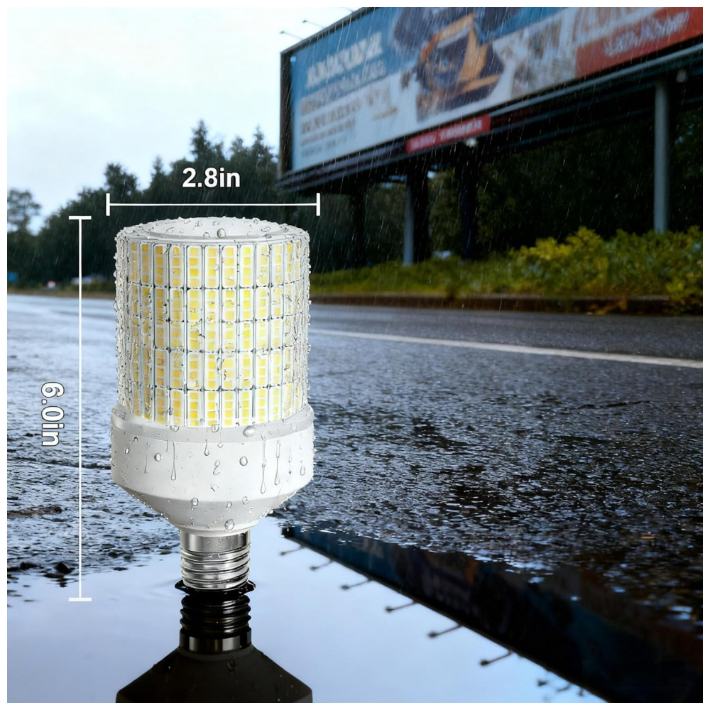 ECTQXXGM1D4D0B_1-1.jpg - Kit com 2 Lâmpadas de Milho de LED NS Equivalente a 700W, 10500 Lumens, Luz Branca de 5000K, Base E26/E39, 70W para Iluminação de Áreas Grandes