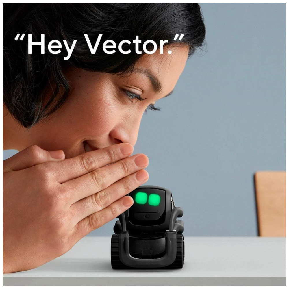 ECTQY4KNZ3G70B_1-1.jpg - Robô Companheiro Inteligente Preto – Anki Vector Robot, Assistente Doméstico com Câmera HD e Wi‑Fi