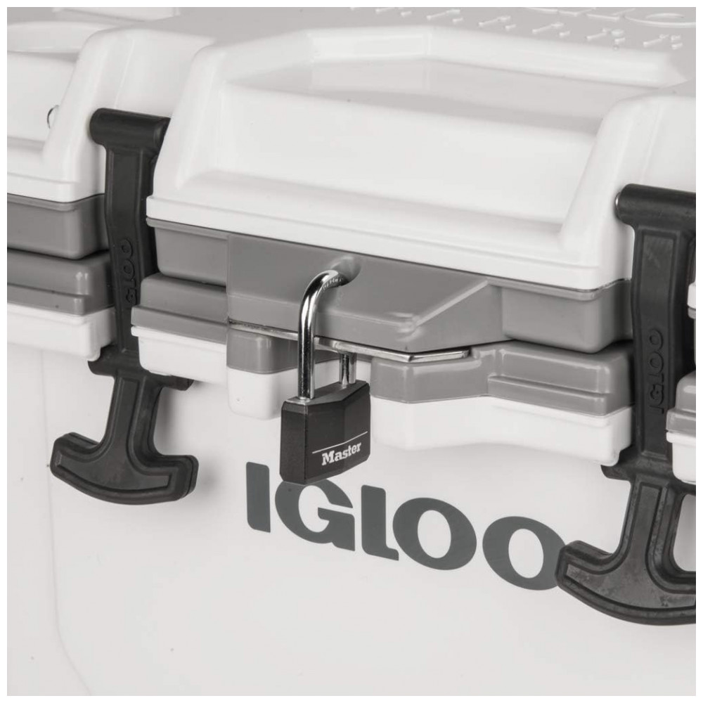 ECTQY5Z79MM70B_3.jpg - Cooler Térmico 24L com Ultra Isolamento e Trava Comporta até 35 Latas IGLOO Branco