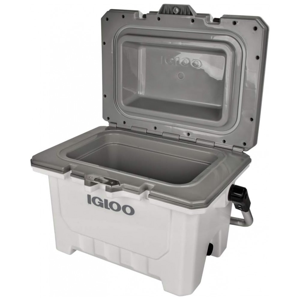 ECTQY5Z79MM70B_5.jpg - Cooler Térmico 24L com Ultra Isolamento e Trava Comporta até 35 Latas IGLOO Branco