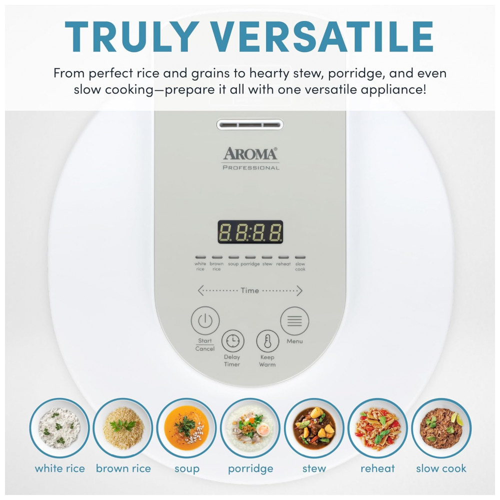 ECTQYCQDR4NB0B_1-1.jpg - Panela de Arroz Elétrica 3 Litros com 7 Programas 110V 600W AROMA Branca