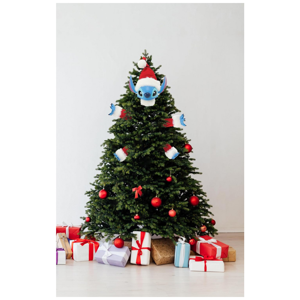 ECTQYHSH8FXC0B_6-1.jpg - Conjunto de 5 Enfeites para Árvore Disney Stitch Department 56, Resina e PVC, 23x14x30 cm