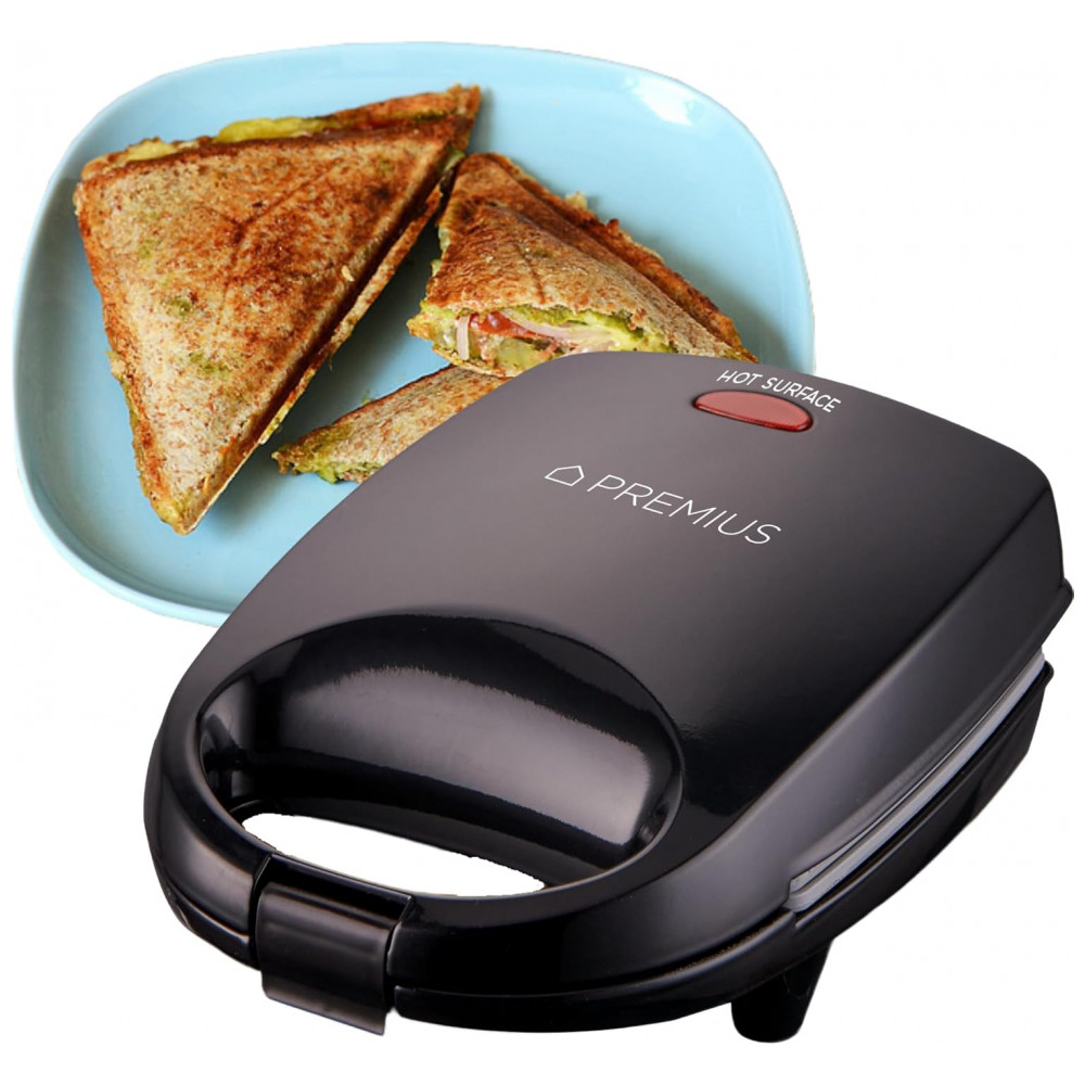 ECTQYPJP3DVD0B_0-1.jpg - Sanduicheira Mini Ceramic NonStick, Luz Indicadora, Molde de 12,7x11,2 cm, Ideal para Sanduíche de Queijo, Tosta Francesa, Panqueca, Sobremesas,PREMIUS