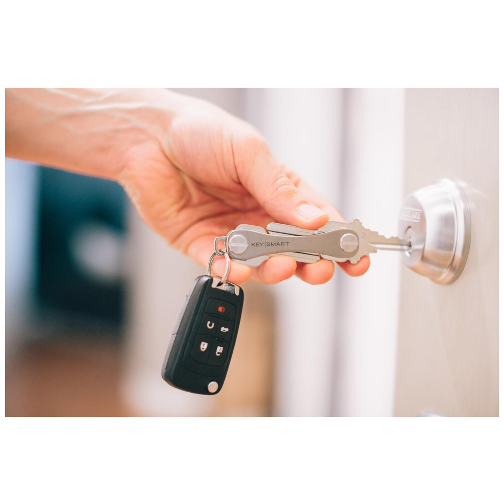 ECTQYS6RFKP00B_2-1.jpg - Chaveiro Organizador de Chaves até 14 Chaves Titânio, KEYSMART KS 009TiEP1, Prateado