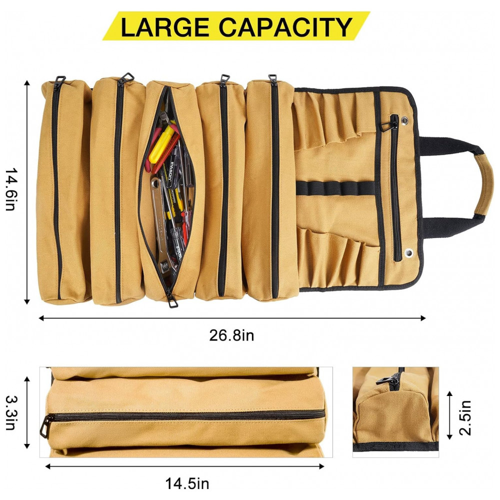 ECTQYTC5JL690B_7-1.jpg - Bolsa de Ferramentas Organizadora com 17 Compartimentos TERREV Marrom