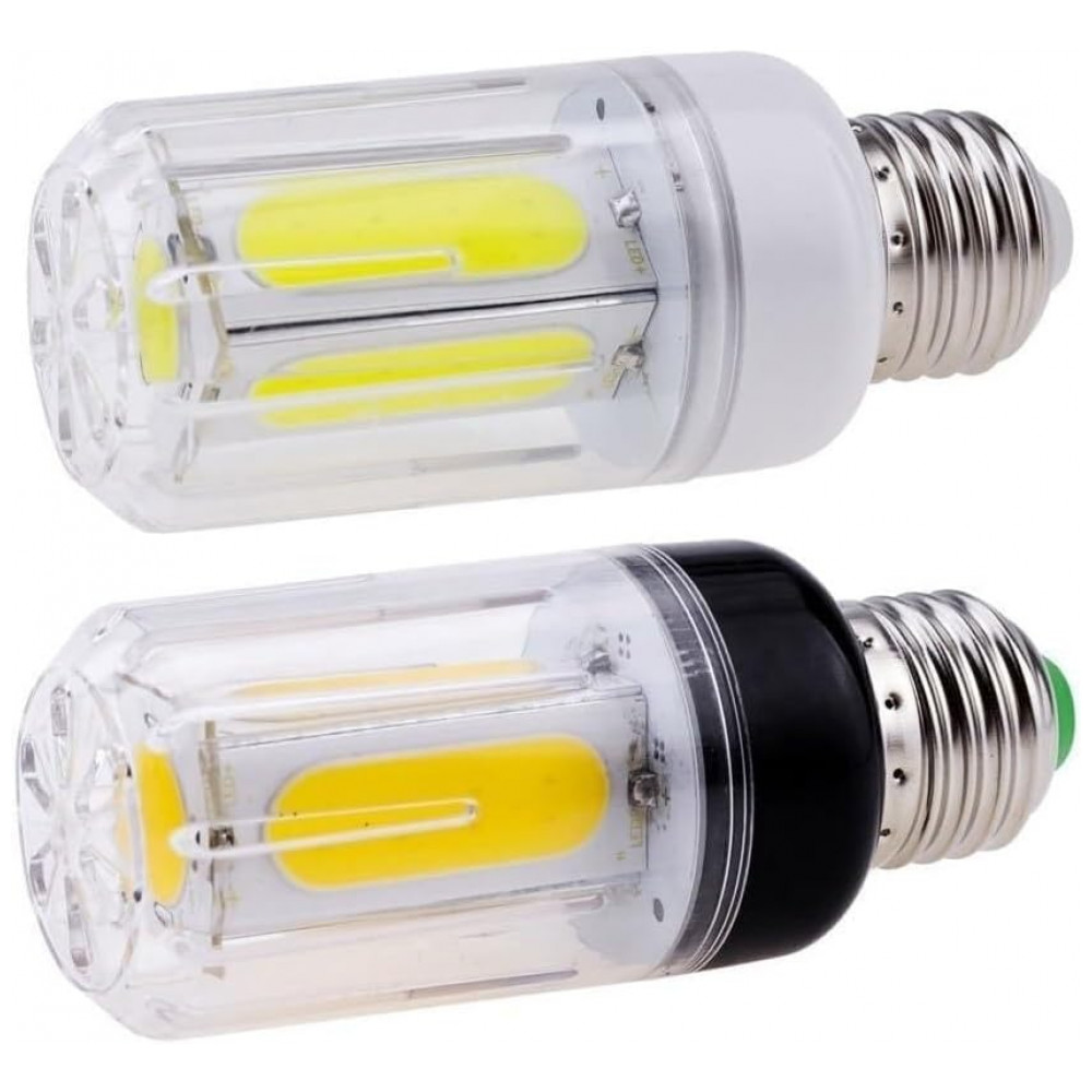 ECTQYZWKQ8RF0B_0-1.jpg - YSJX Lights 2-Pack Lâmpada LED COB Corn Base Preta E14 Luz Quente – Decoração para Lustres e Ambientes Residenciais Econômicos,Generic